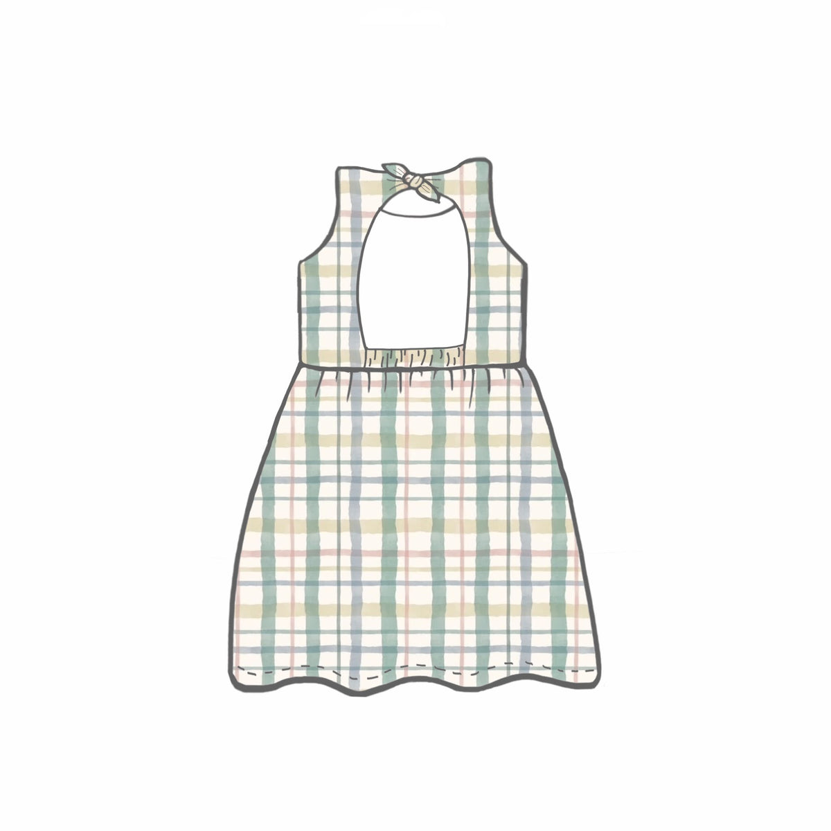 Spring Plaid Dresses