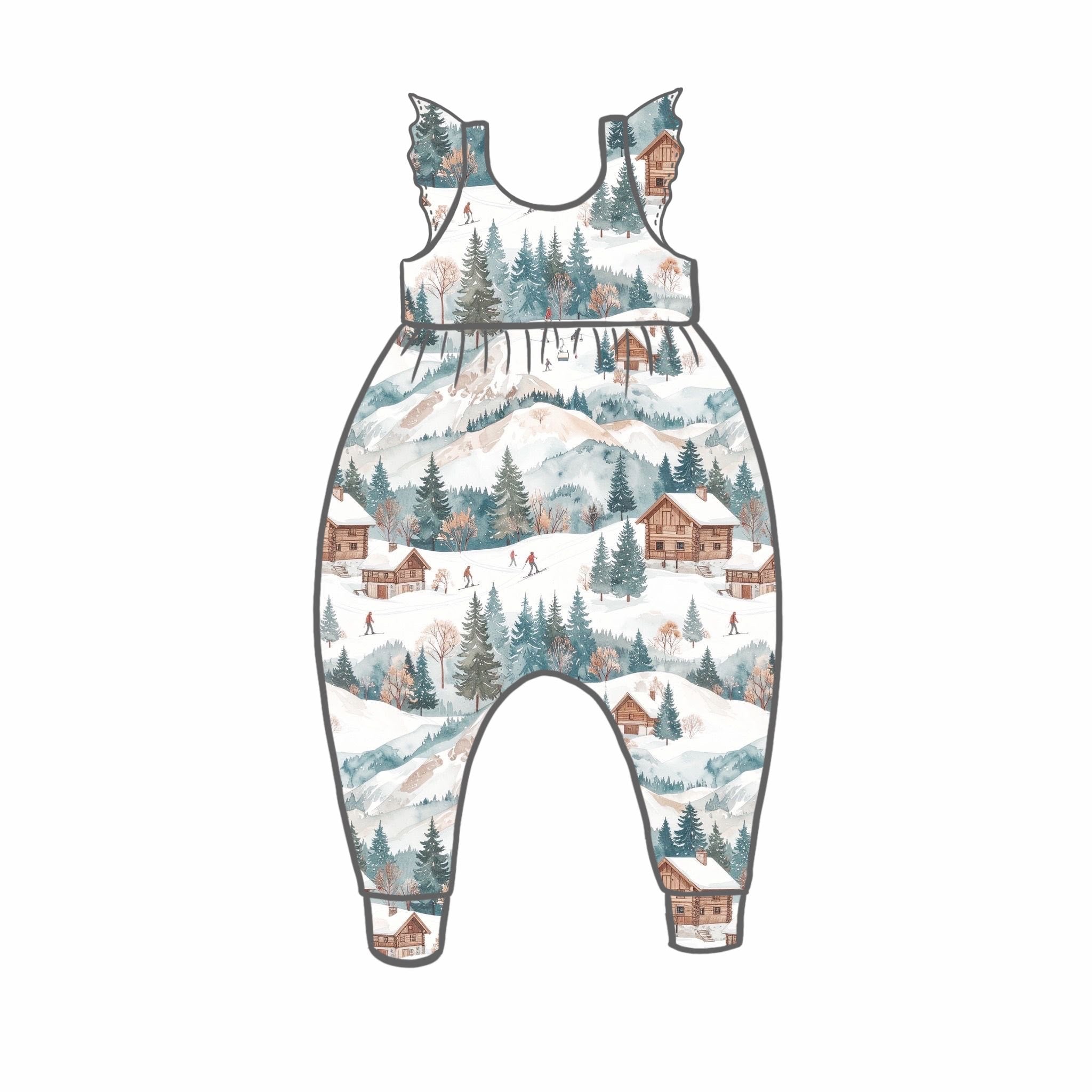 Alpine Lodge Rompers