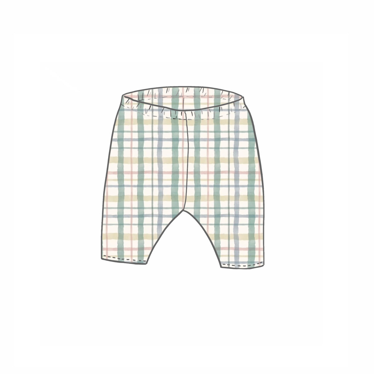 Spring Plaid Bottoms