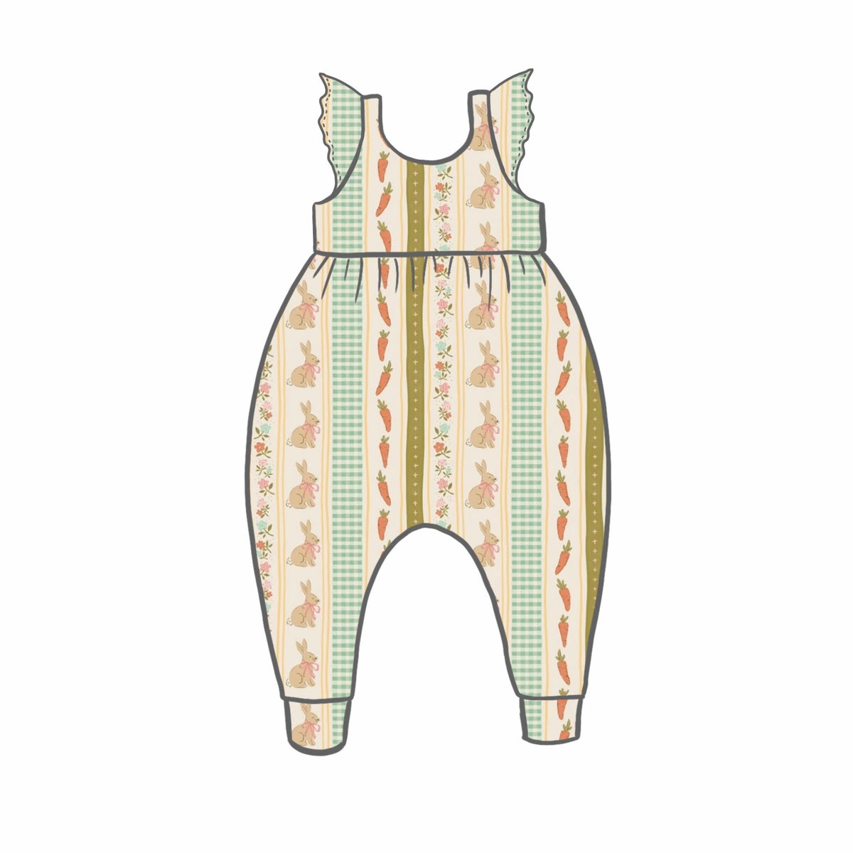 Easter Bound Rompers