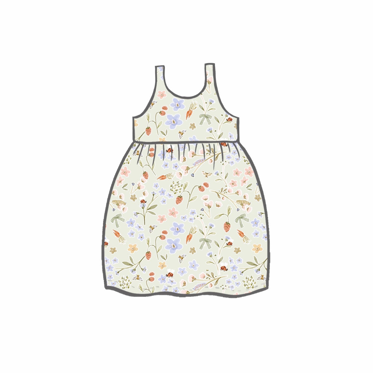 Minibeast Picnic Dresses