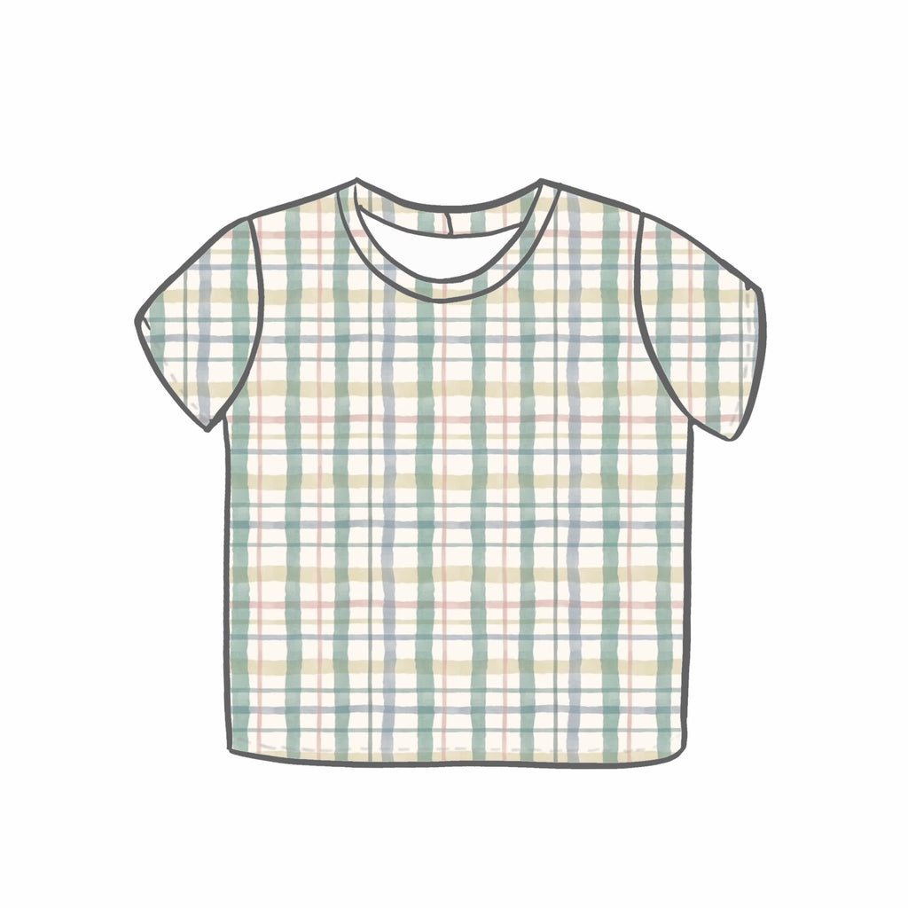 Spring Plaid Tops