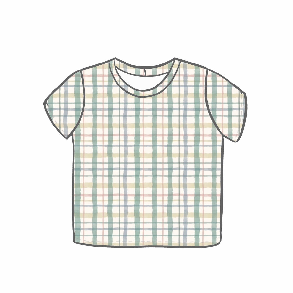 Spring Plaid Tops