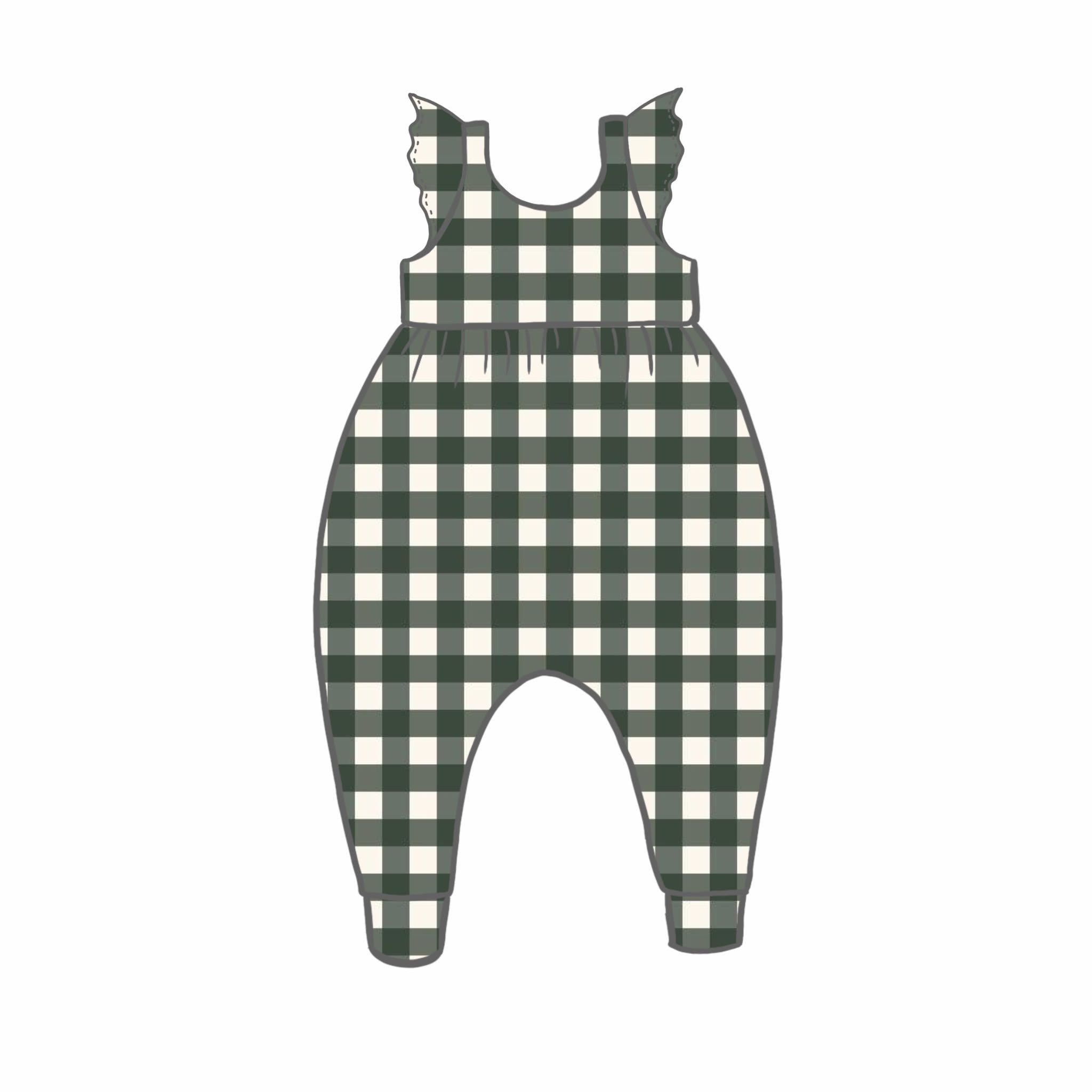 Check the Halls Rompers