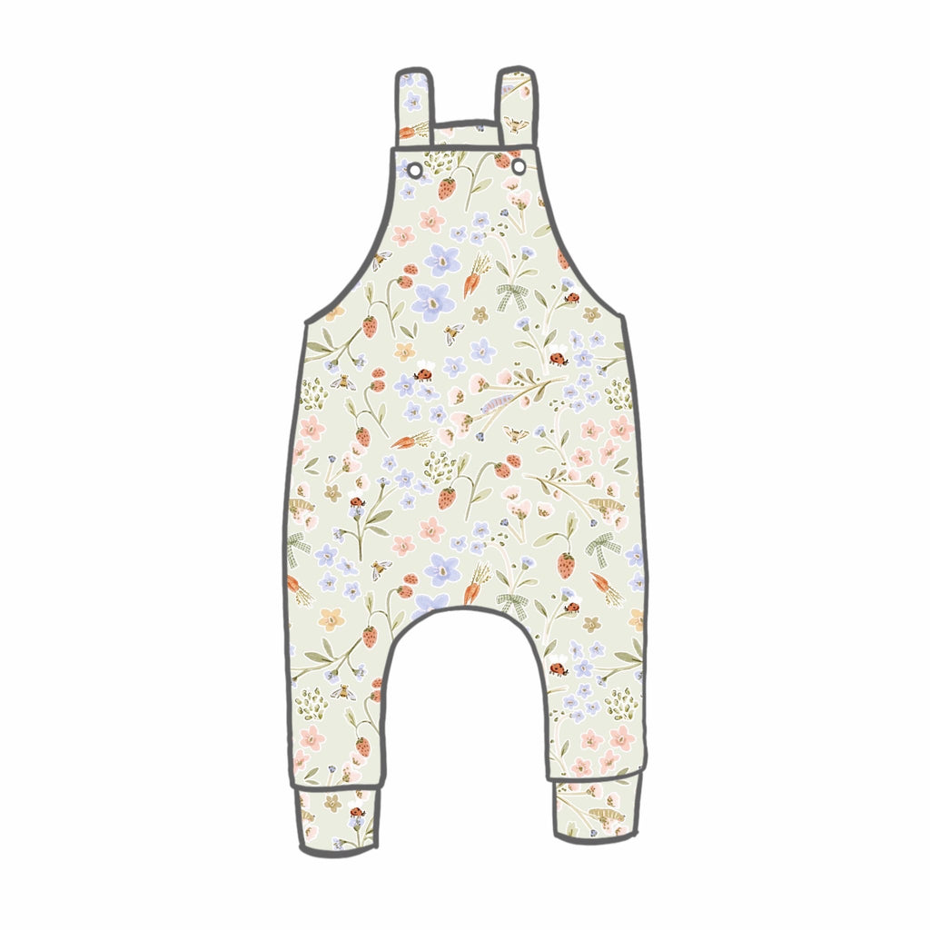 Minibeast Picnic Rompers