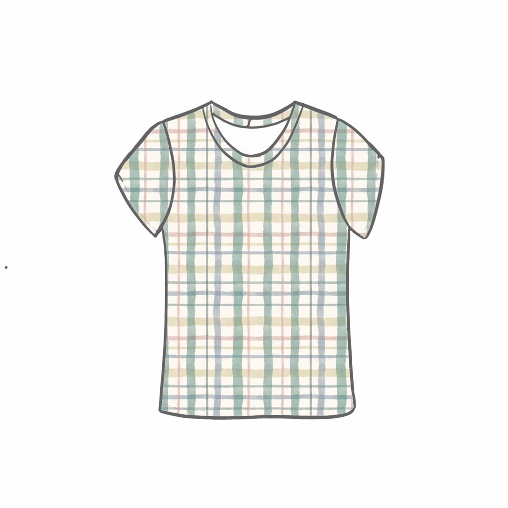 Spring Plaid Tops