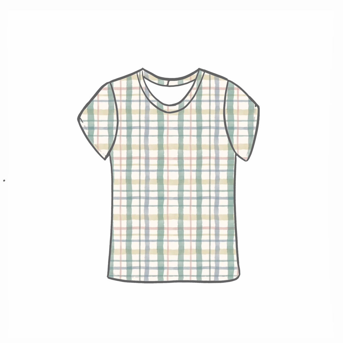 Spring Plaid Tops