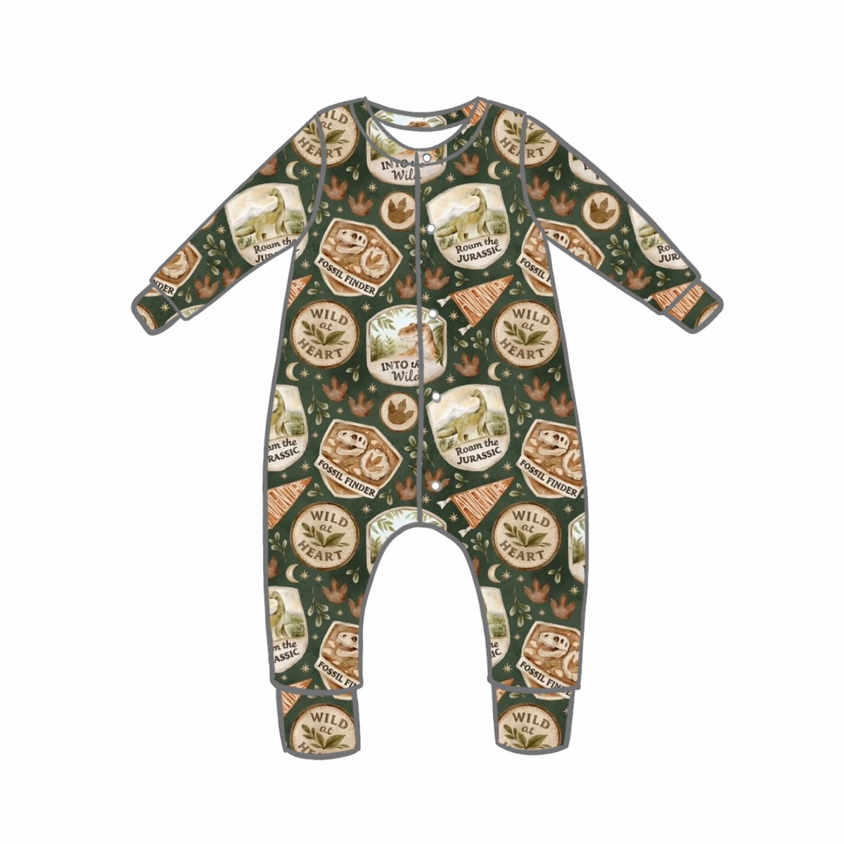 Fossil Finder Rompers