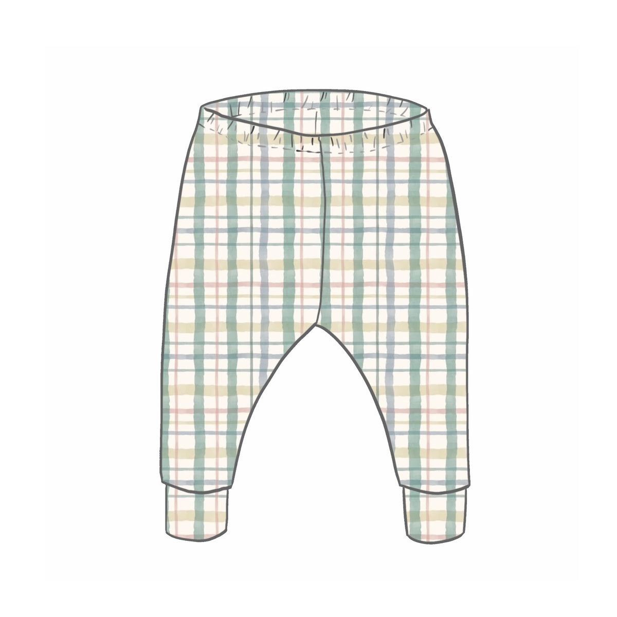 Spring Plaid Bottoms