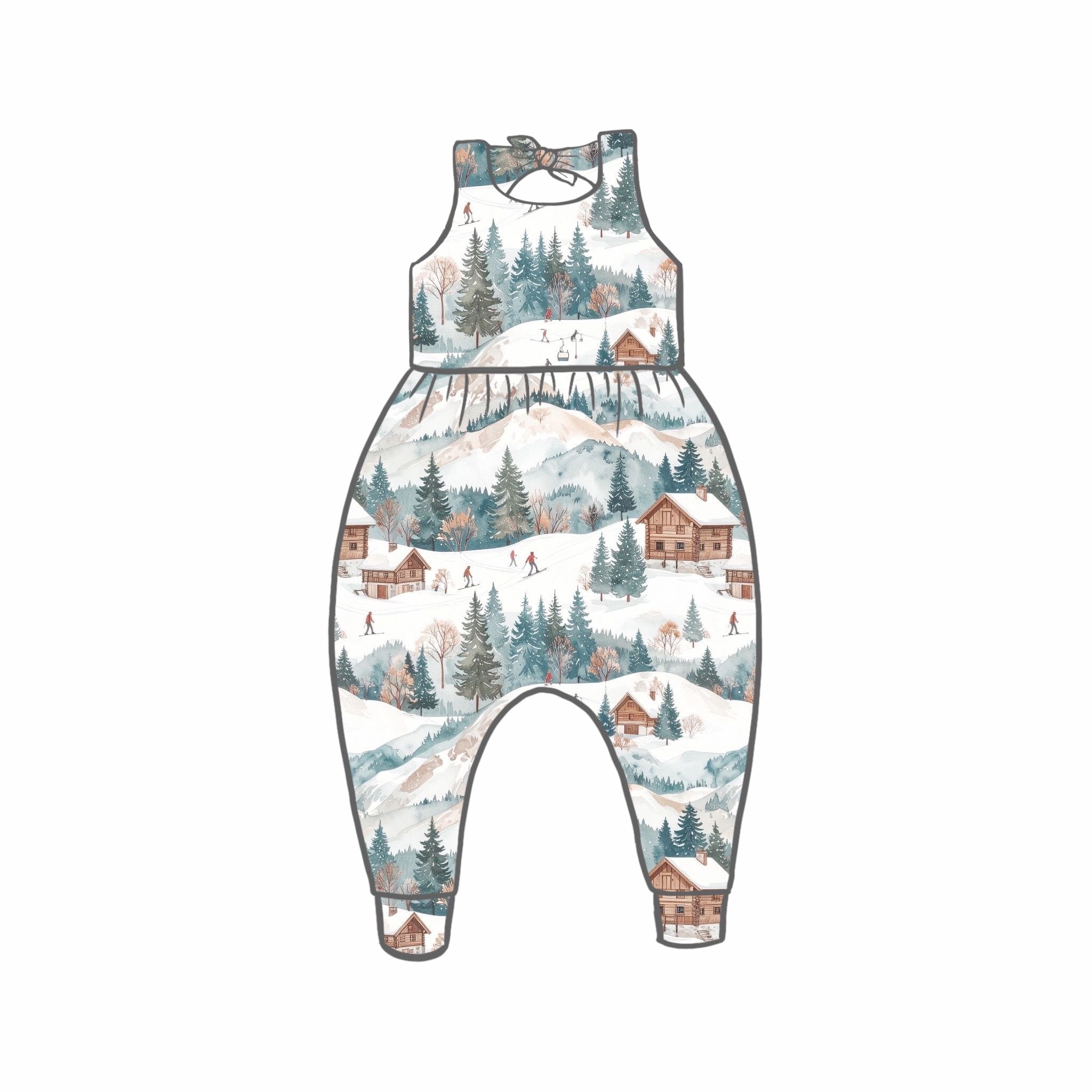 Alpine Lodge Rompers