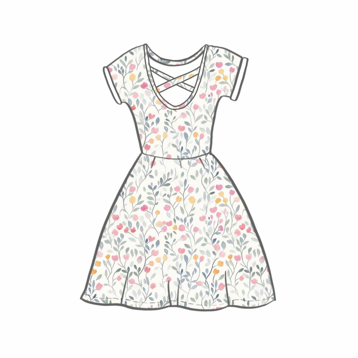 True Love Tulips Dresses