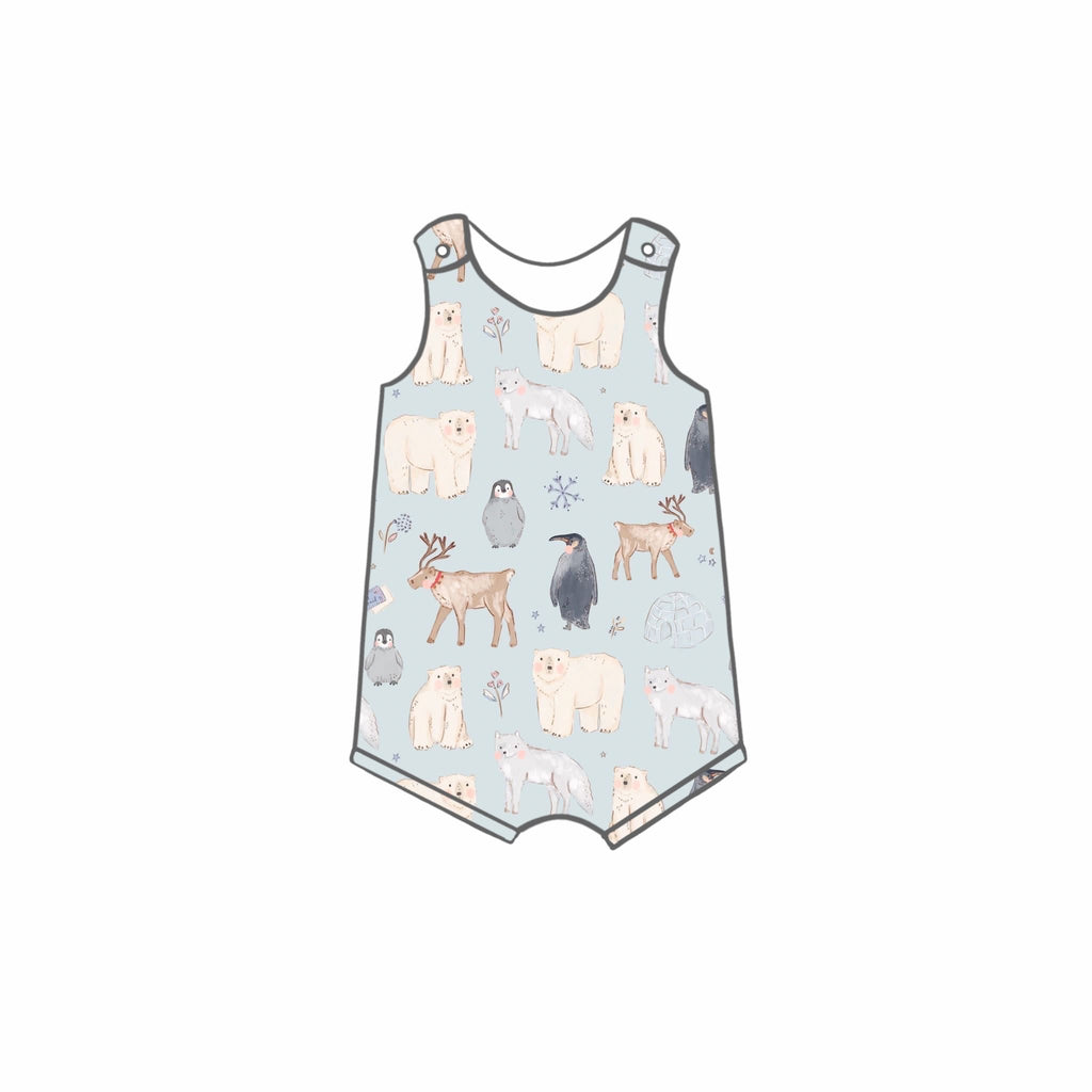 Polar Pals Rompers