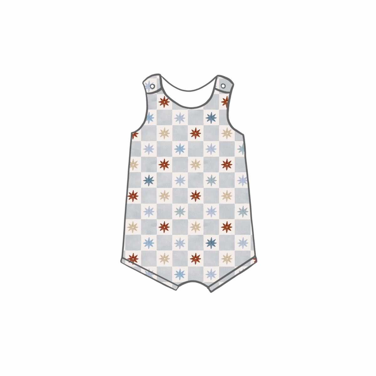 Star Bright Rompers