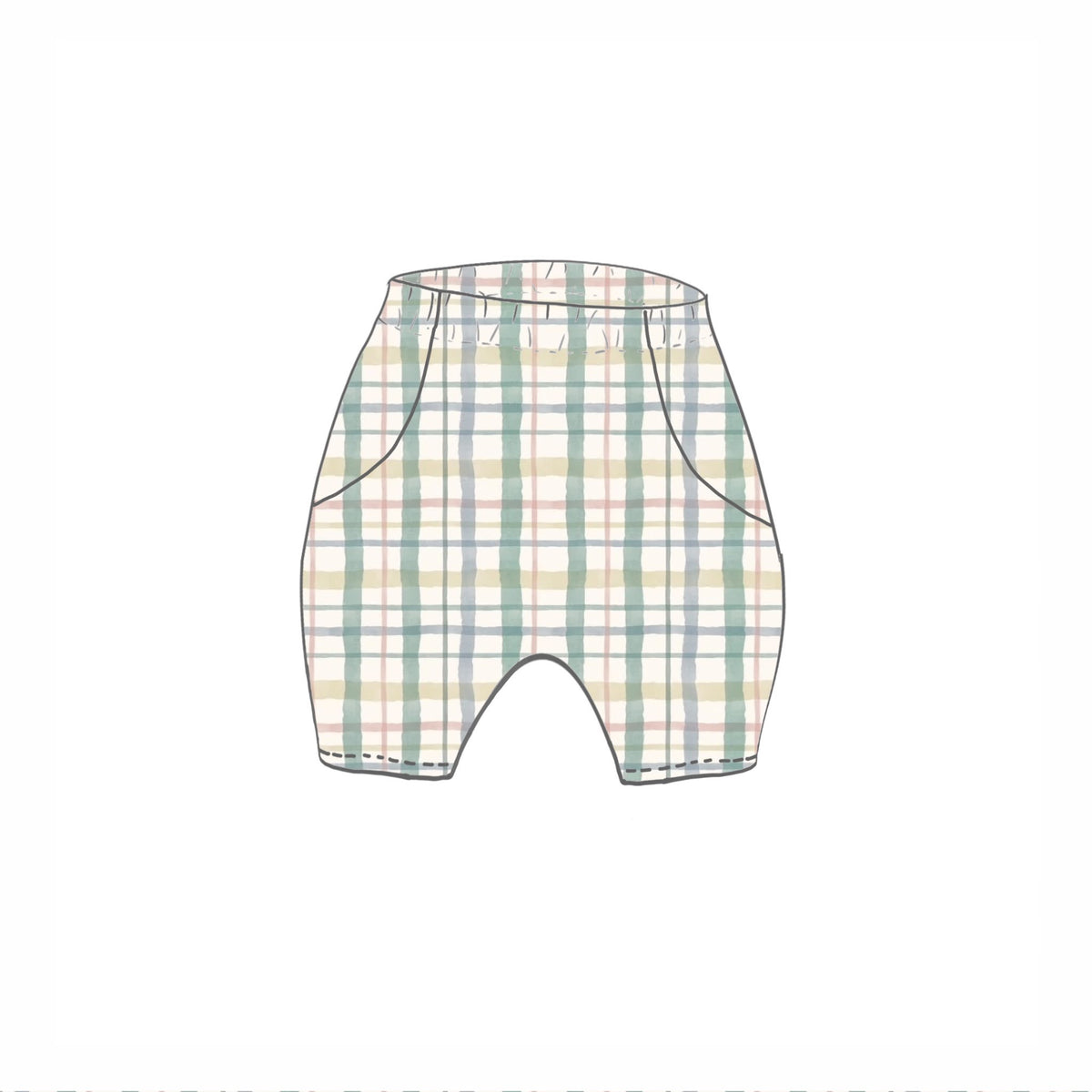 Spring Plaid Bottoms