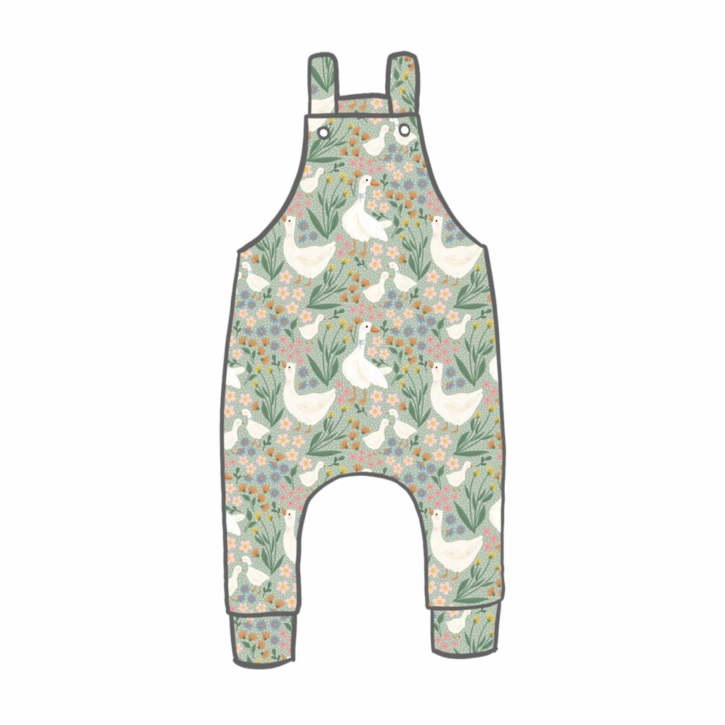 Silly Goose Rompers