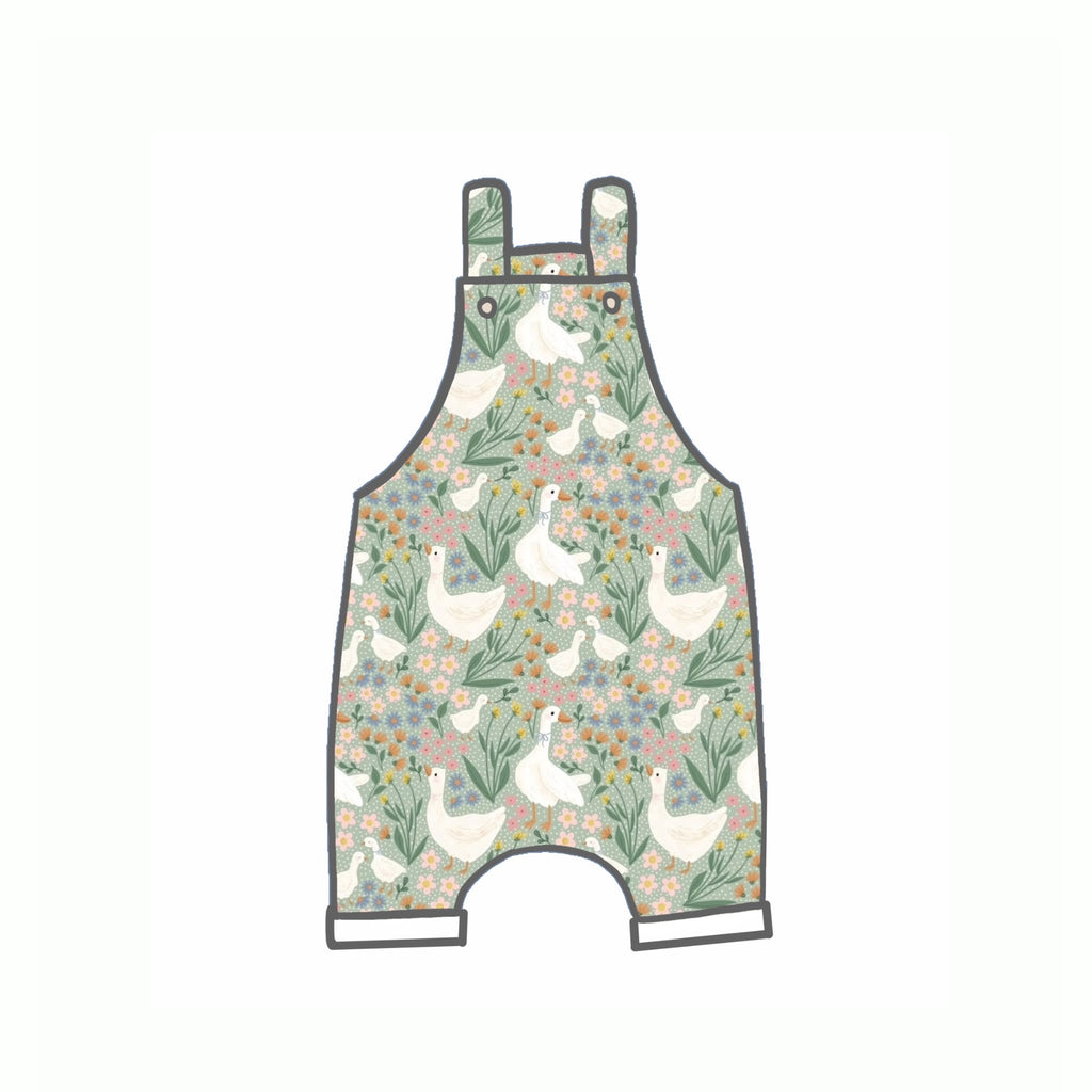 Silly Goose Rompers