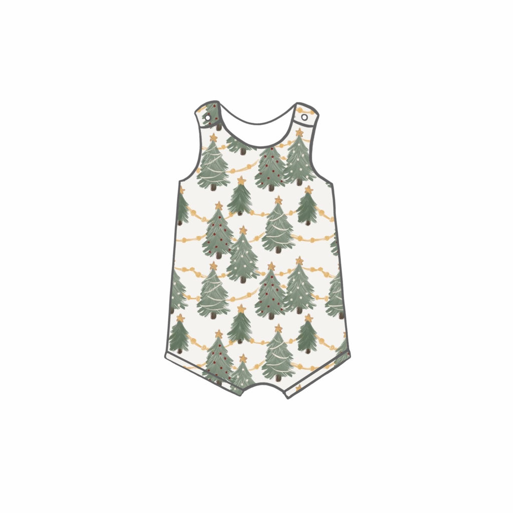 Glistening Pines Rompers