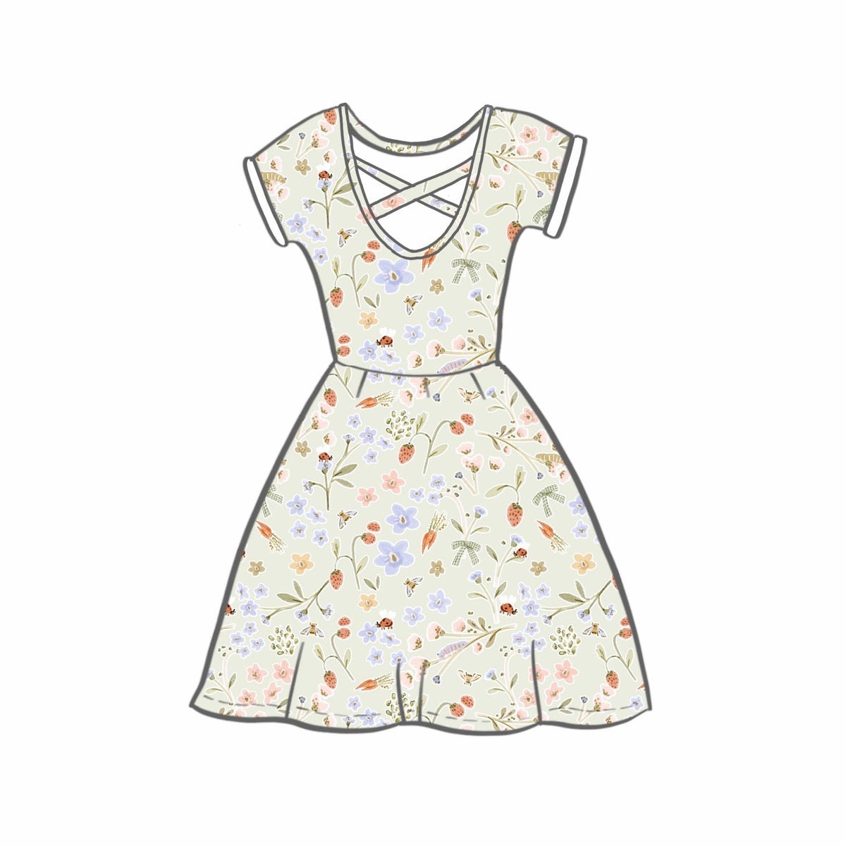 Minibeast Picnic Dresses
