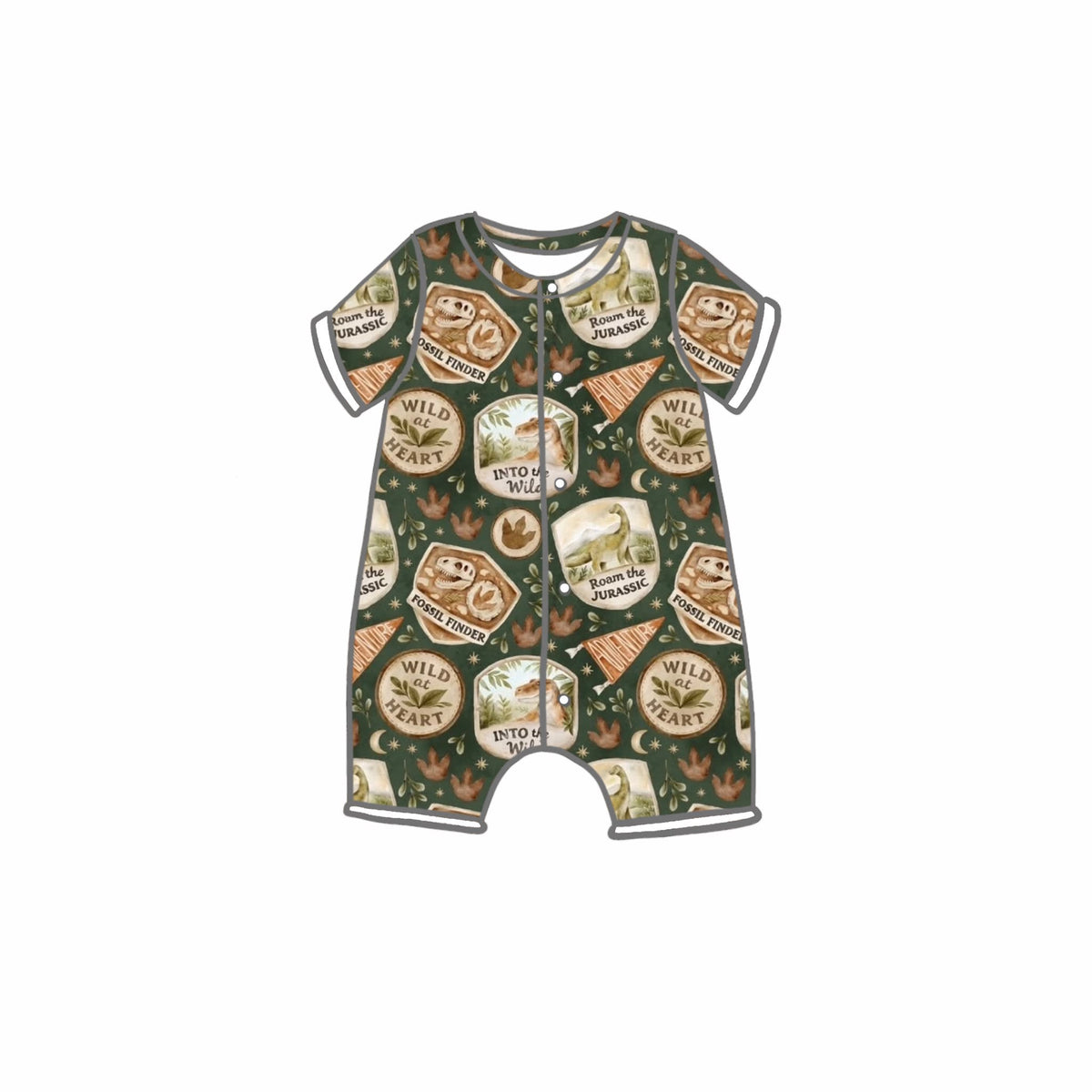 Fossil Finder Rompers