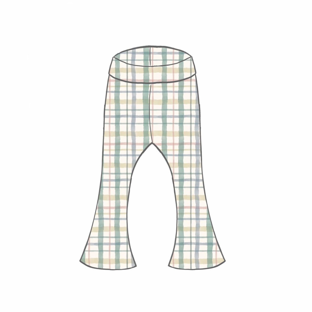 Spring Plaid Bottoms