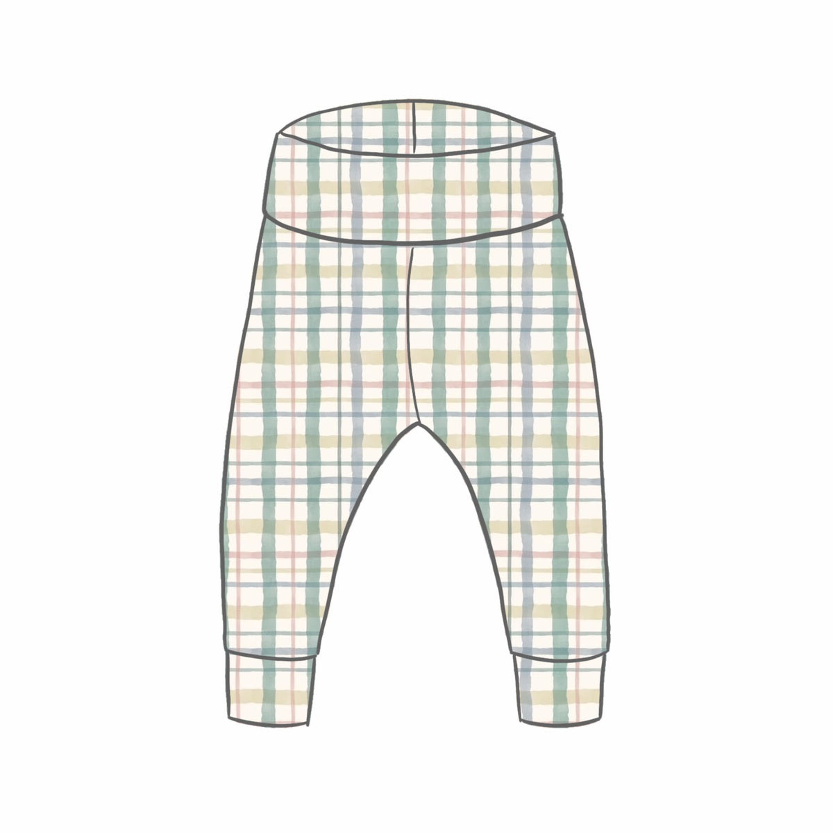 Spring Plaid Bottoms