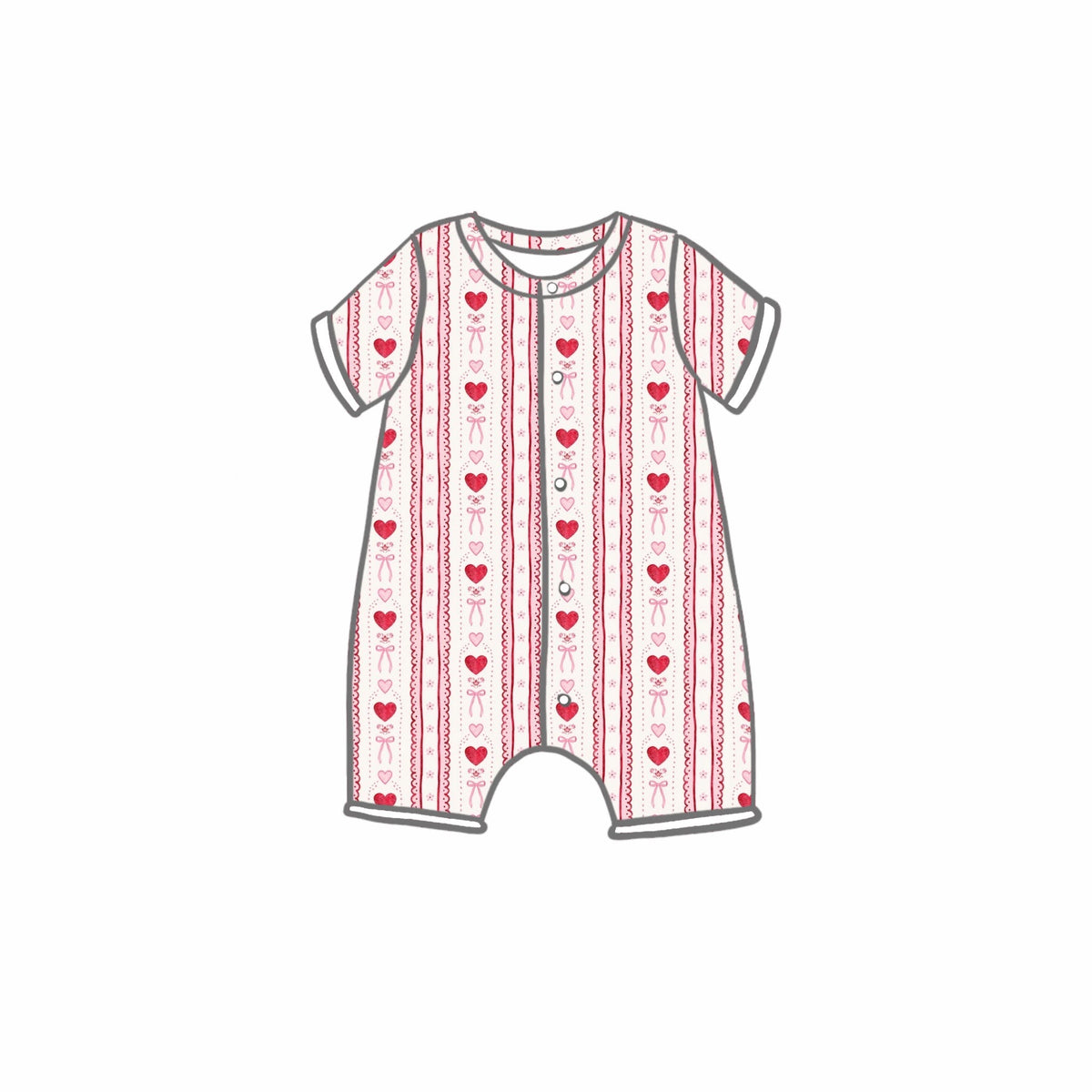 Sweethearts Rompers