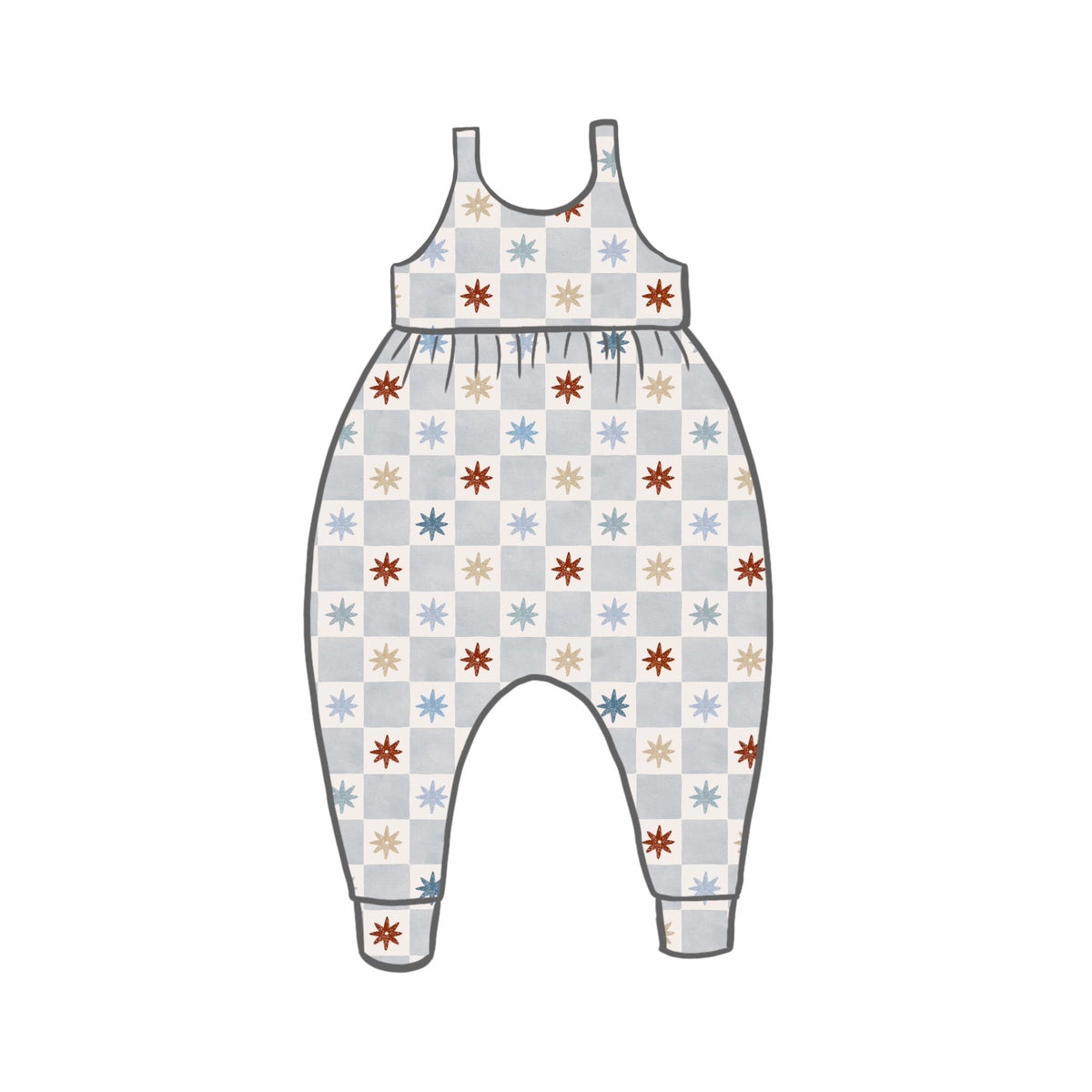 Star Bright Rompers