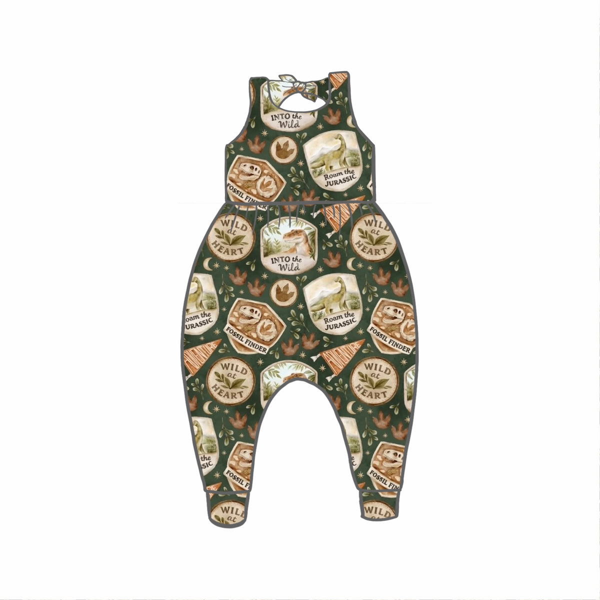 Fossil Finder Rompers