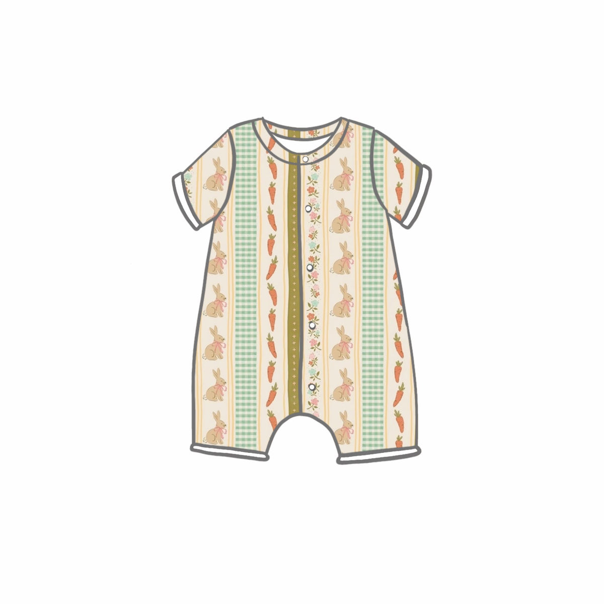 Easter Bound Rompers