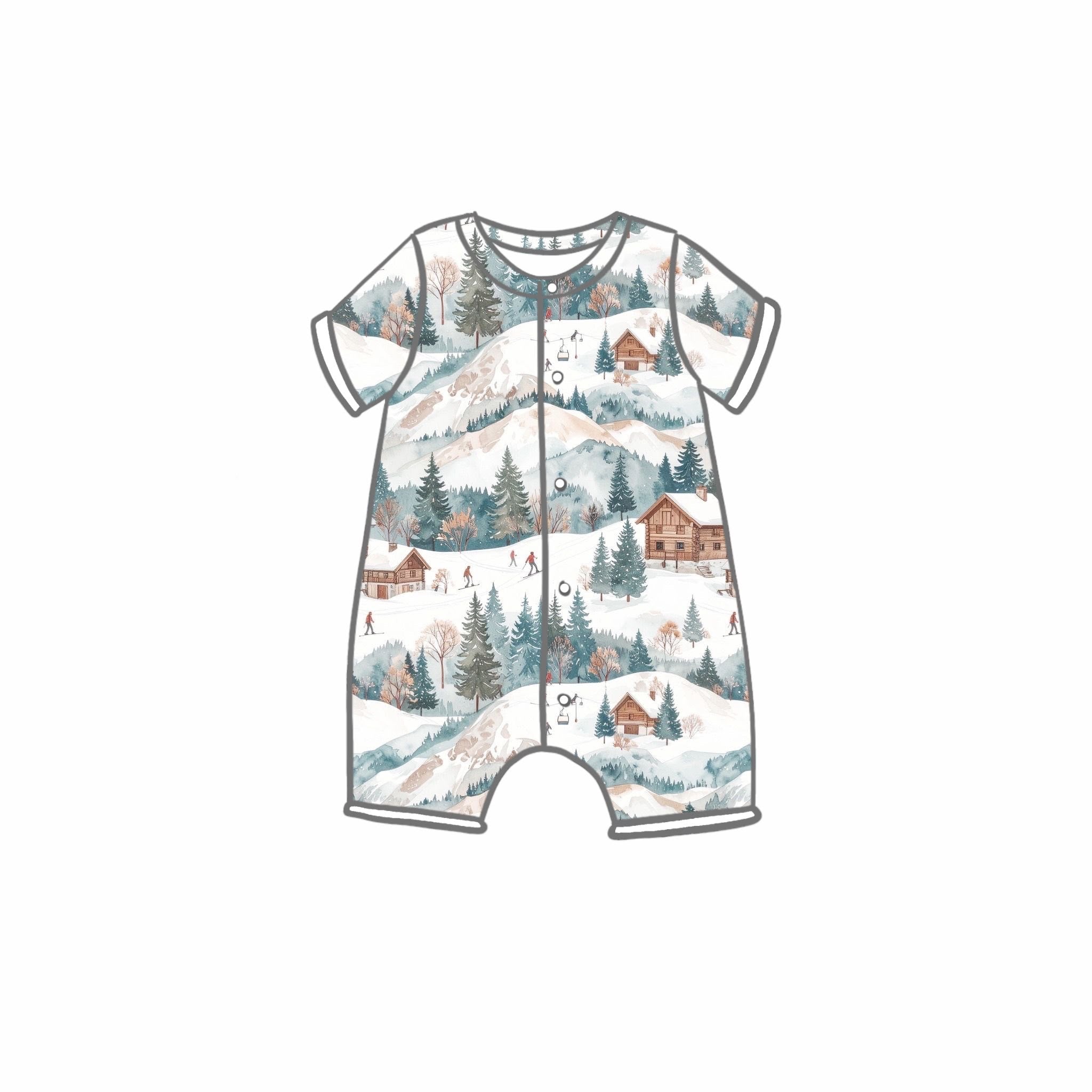 Alpine Lodge Rompers