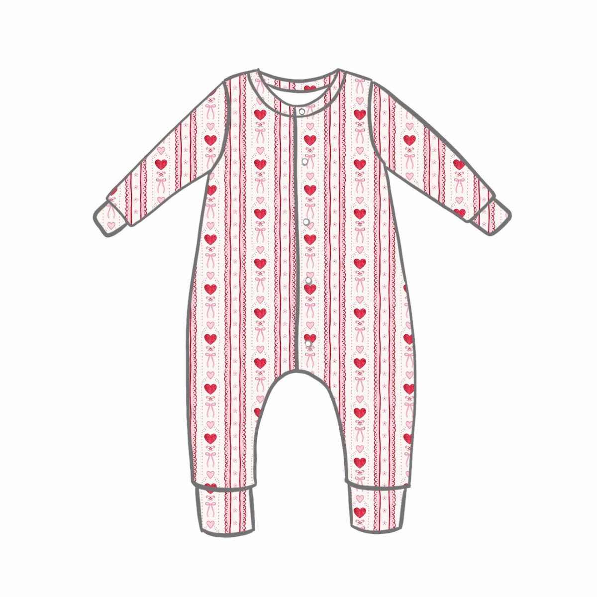 Sweethearts Rompers