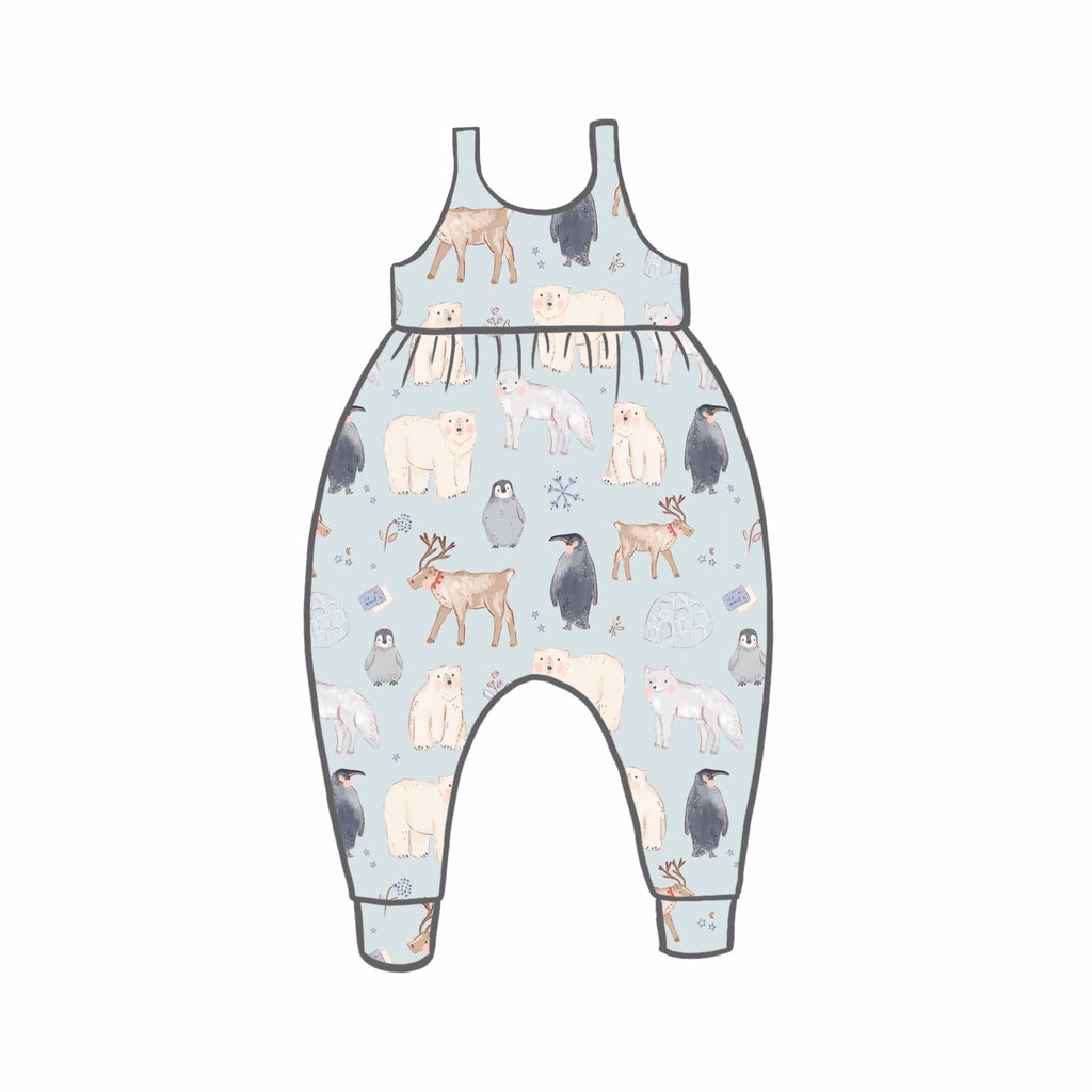 Polar Pals Rompers