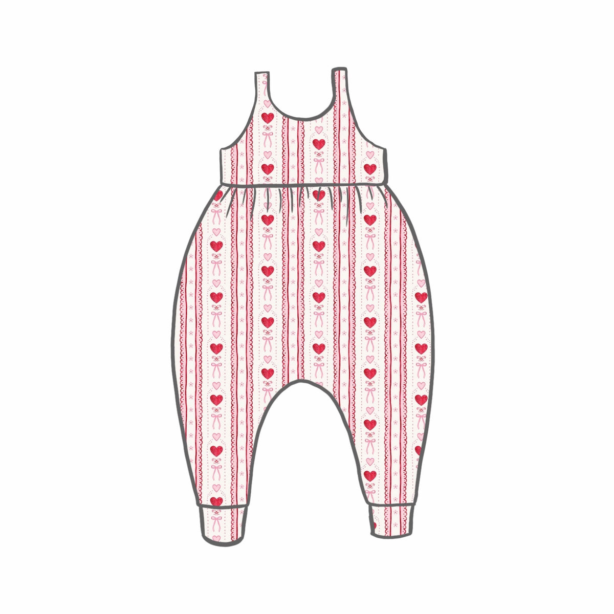 Sweethearts Rompers