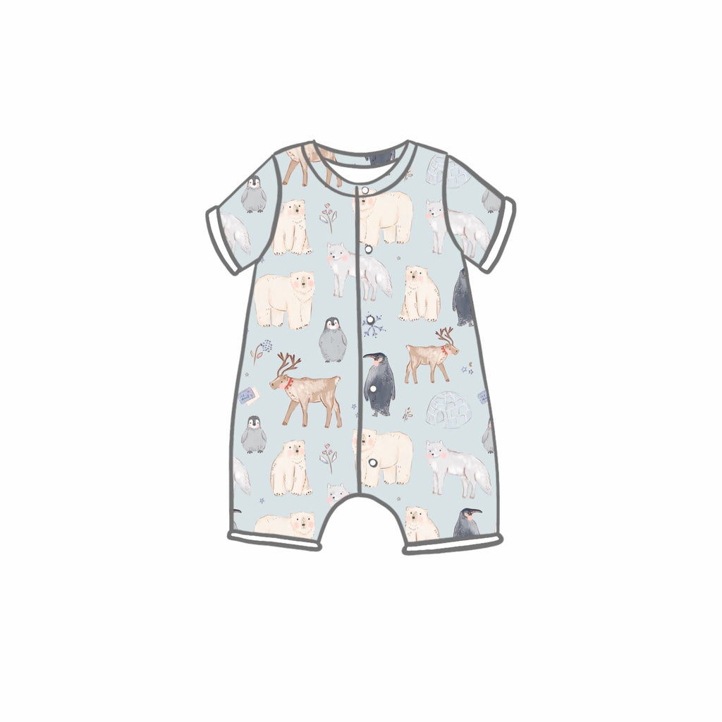 Polar Pals Rompers