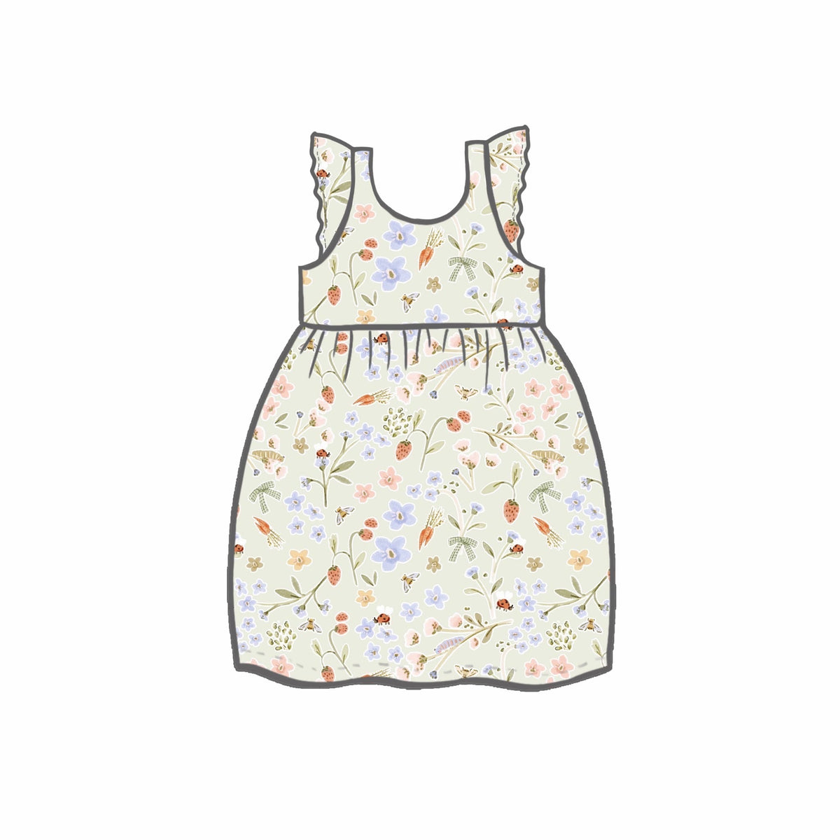 Minibeast Picnic Dresses