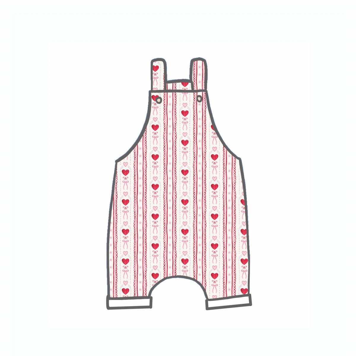 Sweethearts Rompers