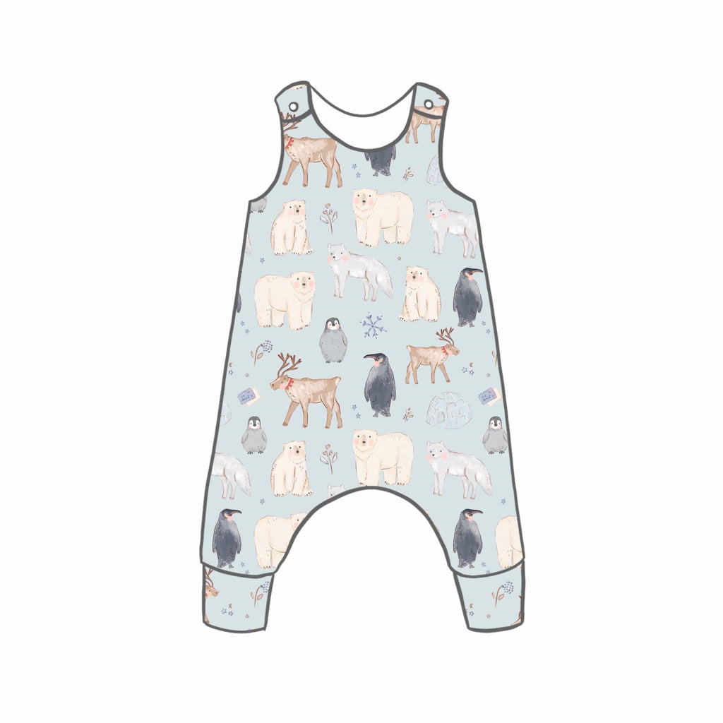 Polar Pals Rompers