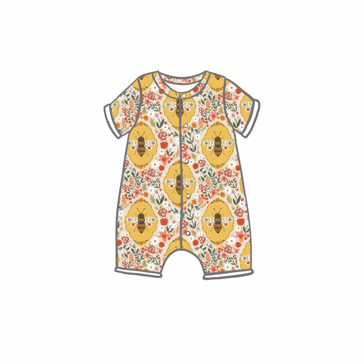 Bee Kind Rompers