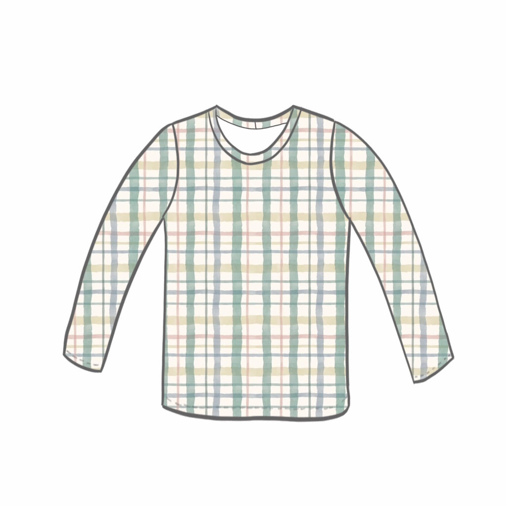 Spring Plaid Tops