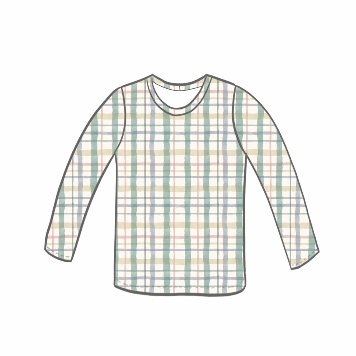 Spring Plaid Tops