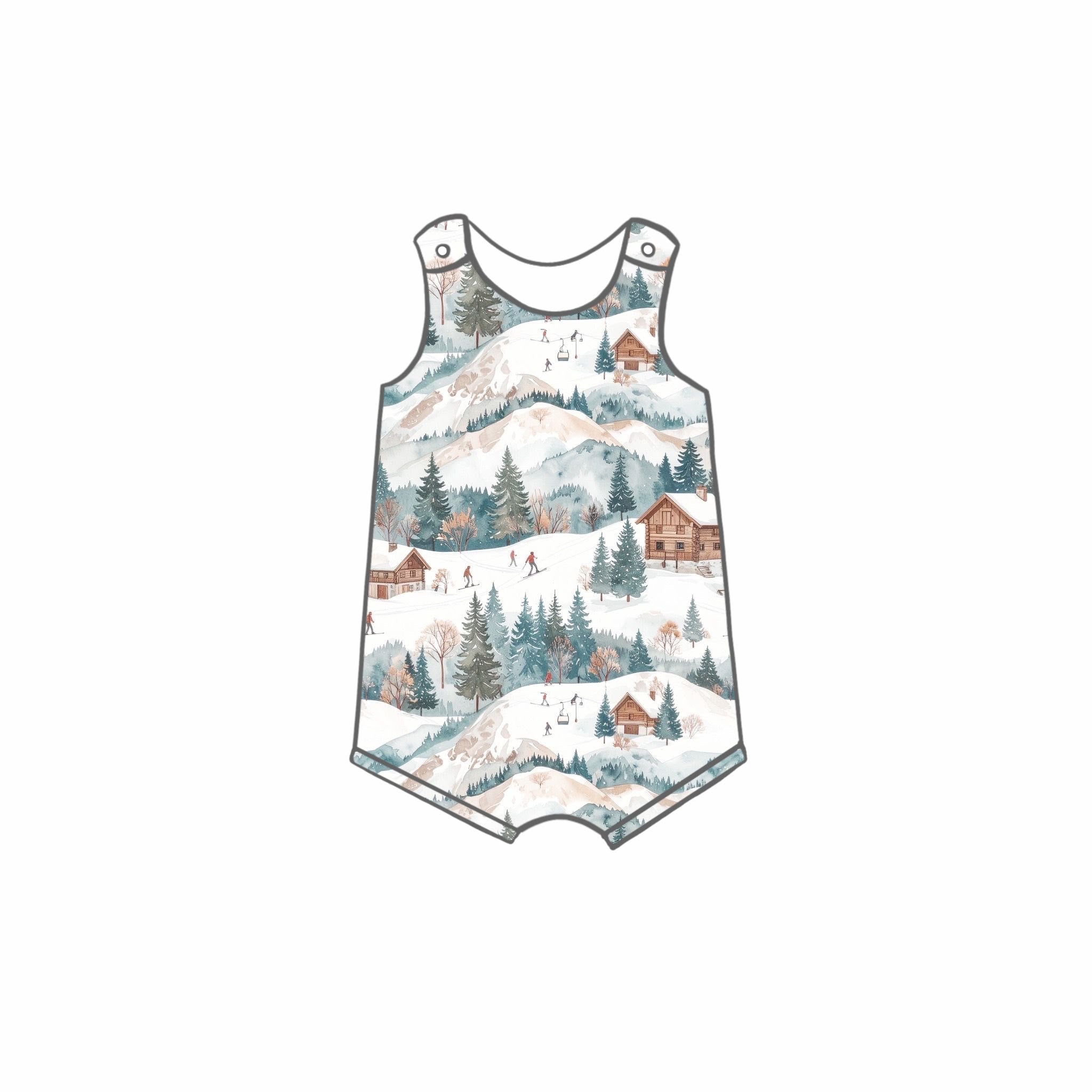Alpine Lodge Rompers