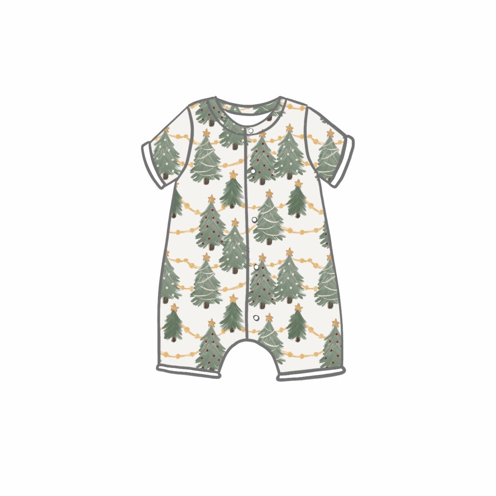 Glistening Pines Rompers