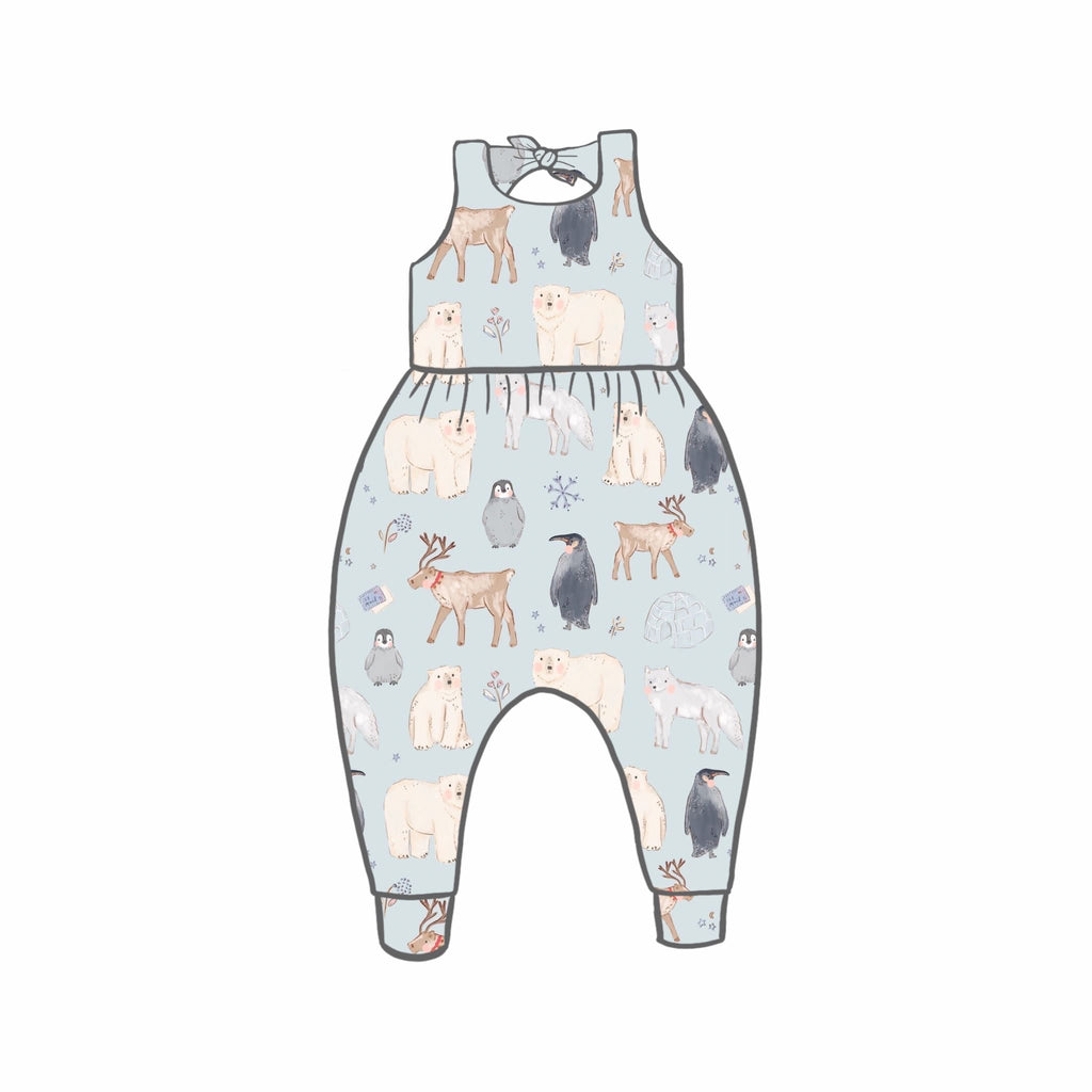 Polar Pals Rompers
