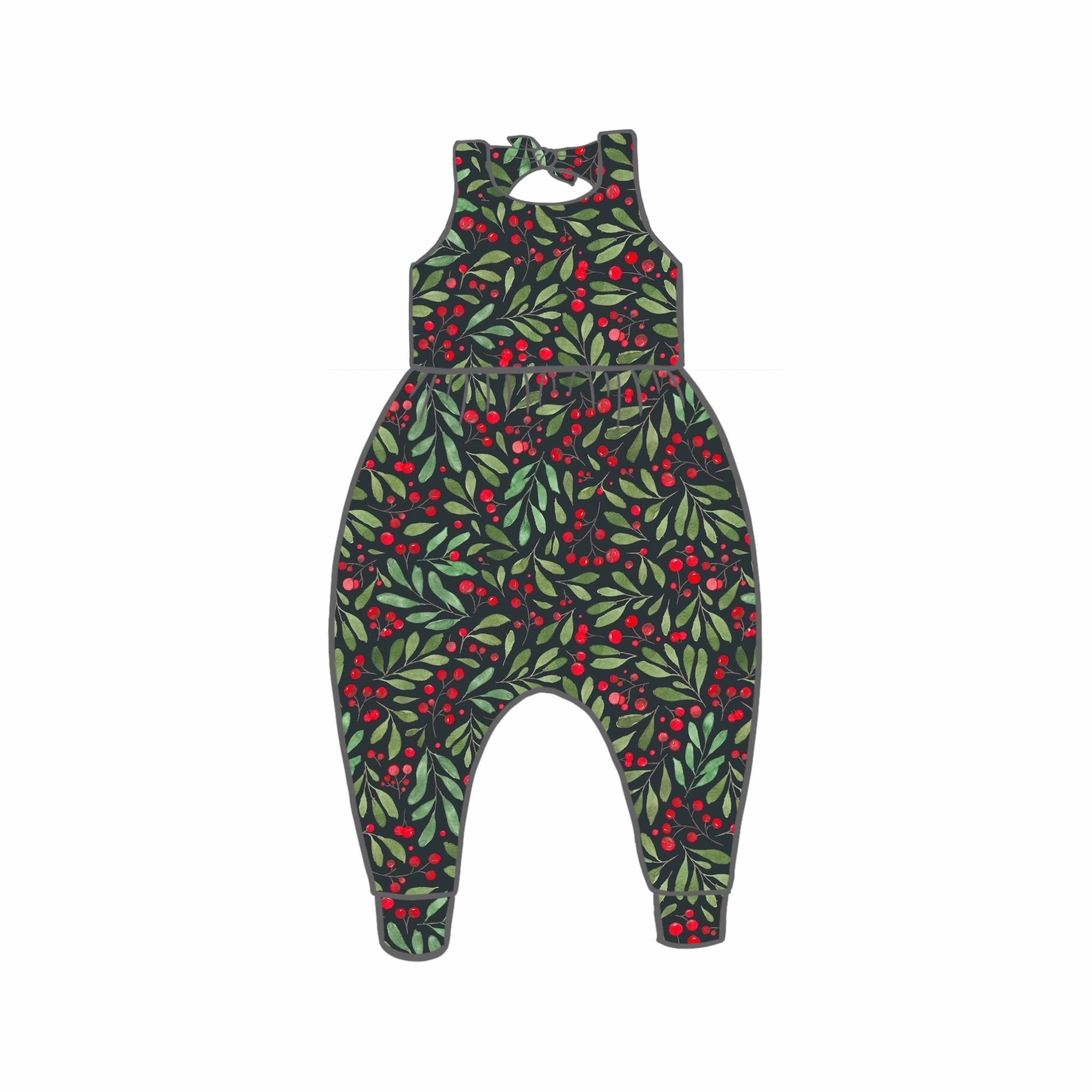 Merry Berries Rompers