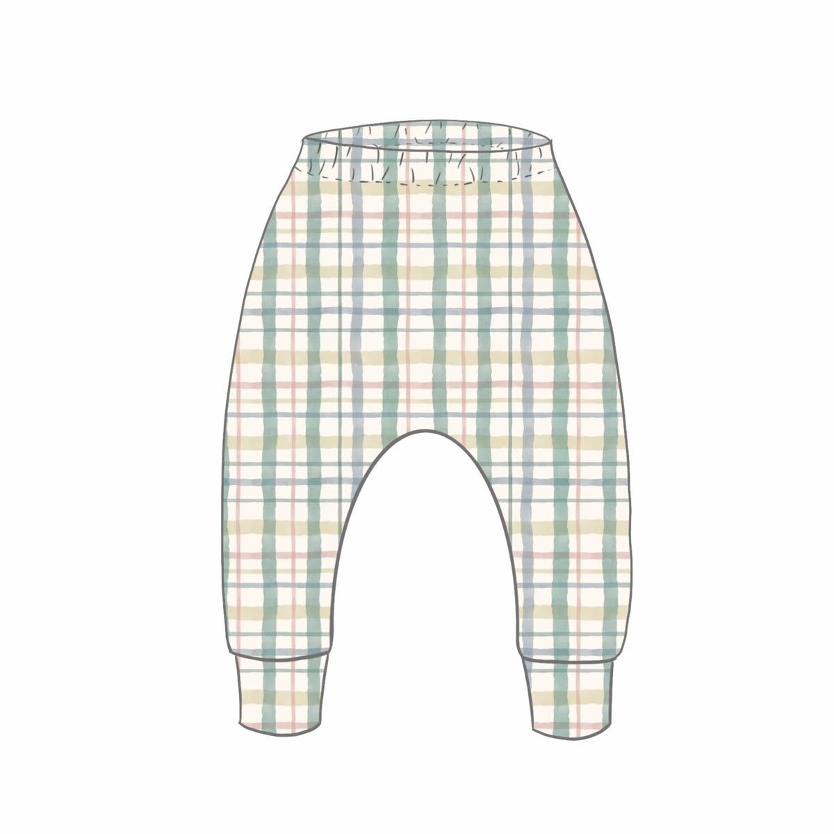 Spring Plaid Bottoms
