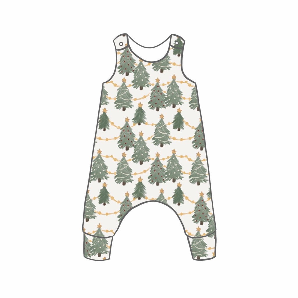 Glistening Pines Rompers