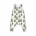 Glistening Pines Rompers