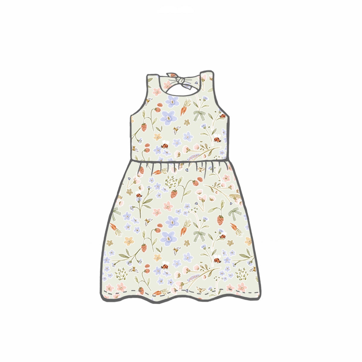 Minibeast Picnic Dresses