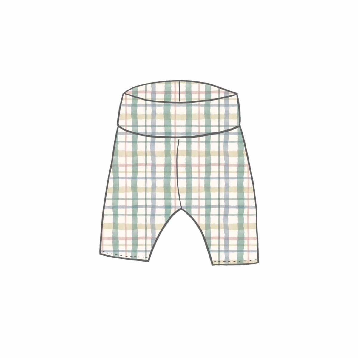 Spring Plaid Bottoms