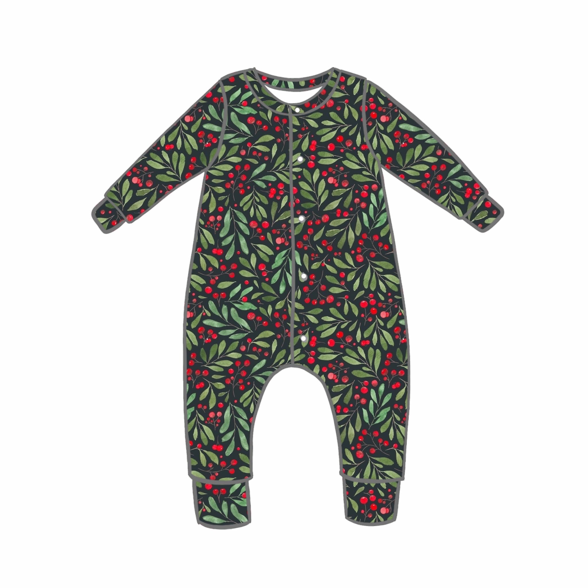 Merry Berries Rompers